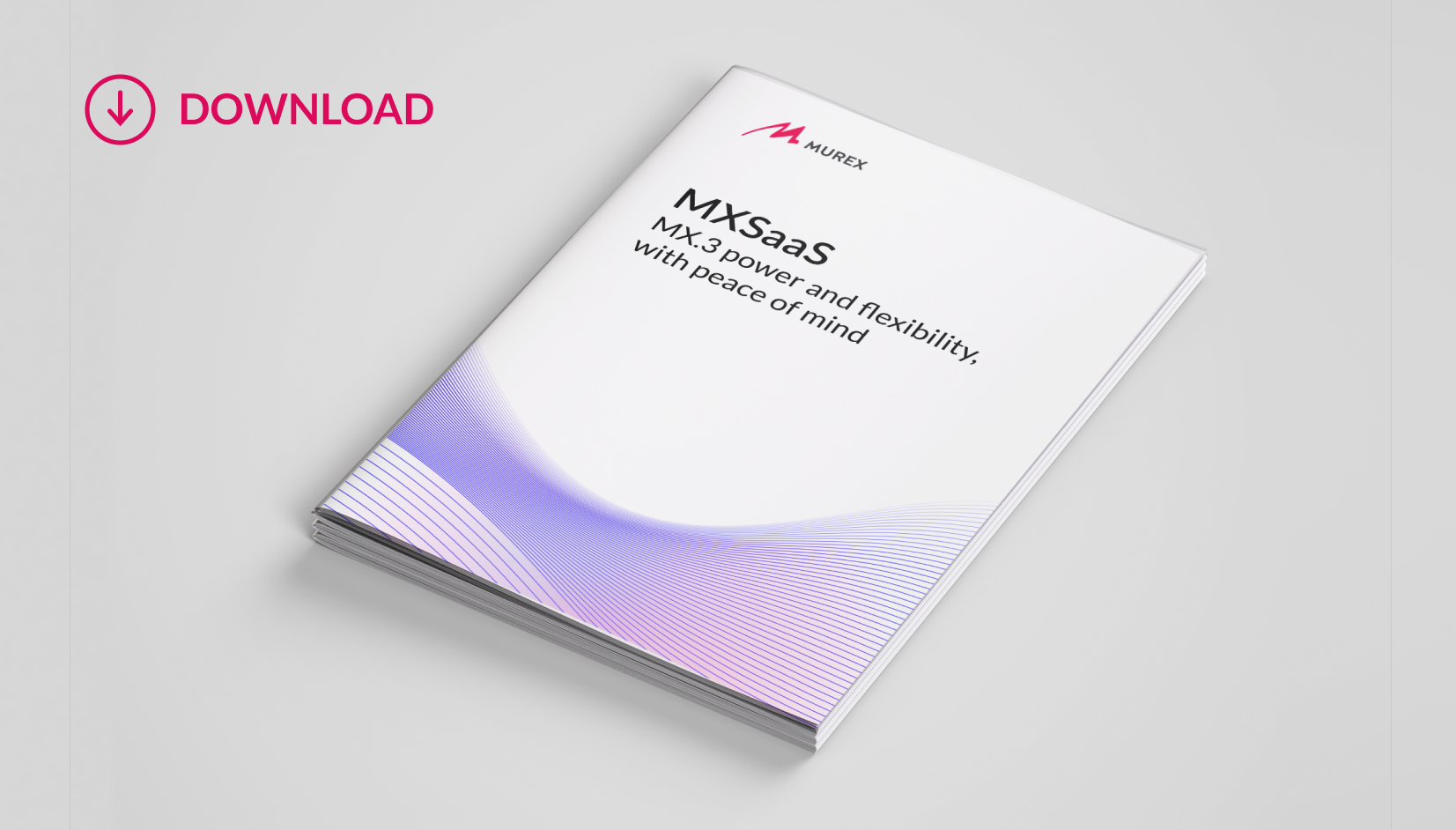MXSaaS brochure cover